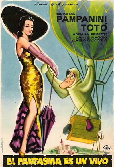 Póster de El fantasma es un vivo