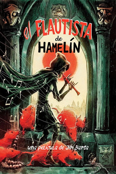 Póster de El flautista de Hamelín