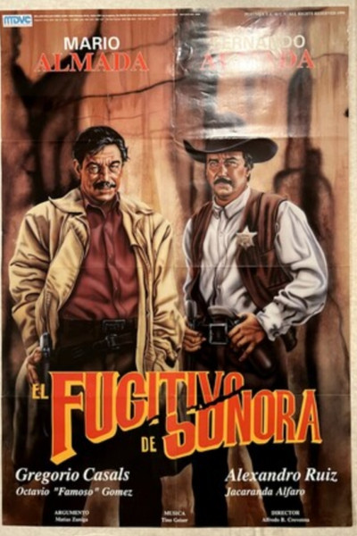 Póster de El fugitivo de Sonora