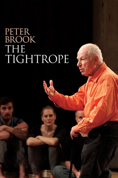 Póster de El funambulista. Clase magistral de Peter Brook