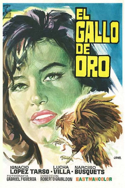 Póster de El gallo de oro