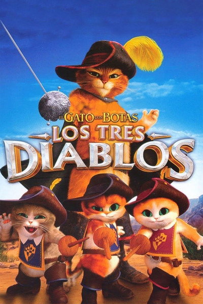 Póster de El Gato con Botas: Los tres diablos