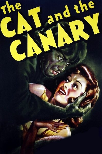 Póster de El gato y el canario