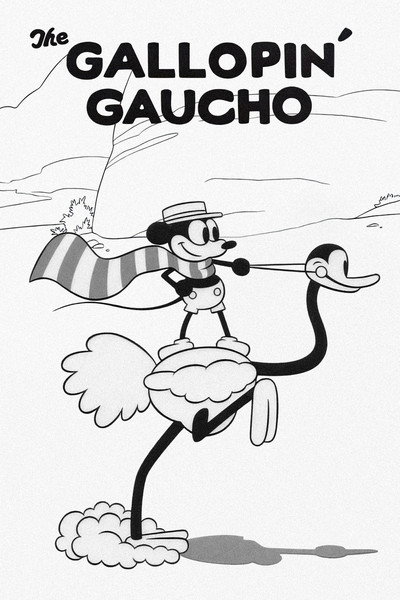Póster de El gaucho galopante