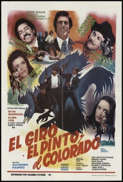 Póster de El giro, el pinto, y el Colorado