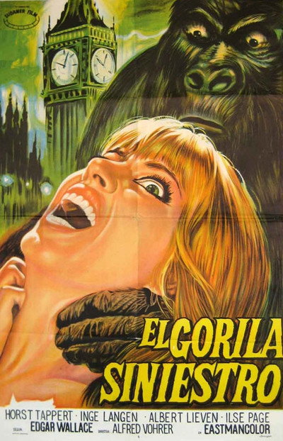 Póster de El gorilla siniestro