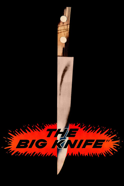 Póster de El gran cuchillo