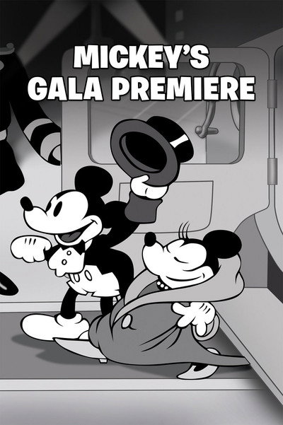 Póster de El gran estreno de Mickey