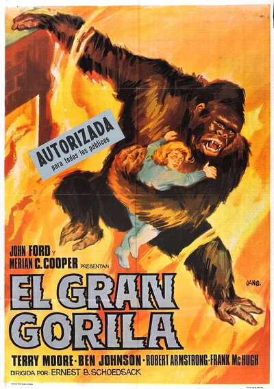 Póster de El gran gorila