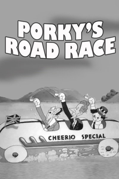 Póster de El gran premio de Porky