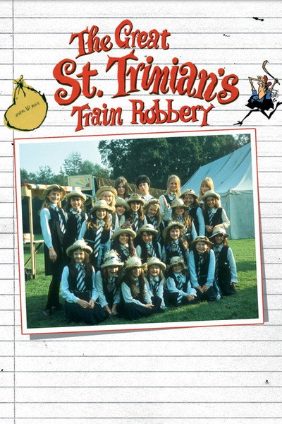 Póster de El gran robo al tren de St. Trinian