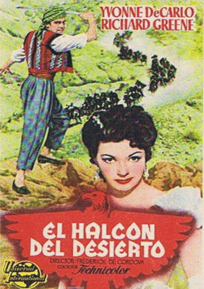 Póster de El halcón del desierto