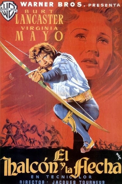 Póster de El halcón y la flecha