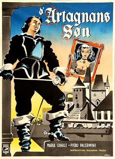 Póster de El hijo de d'Artagnan