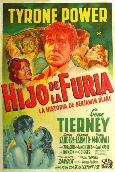 Póster de El hijo de la furia