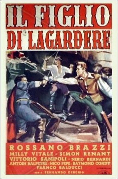 Póster de El hijo de Lagardere