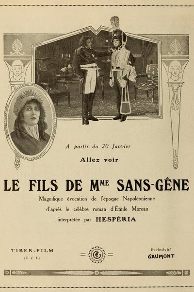 Póster de El hijo de Madame Sans Gêne