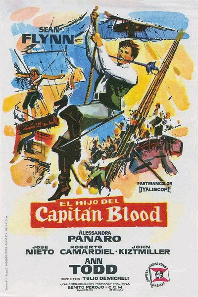 Póster de El hijo del capitán Blood