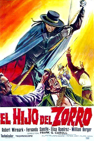 Póster de El hijo del Zorro