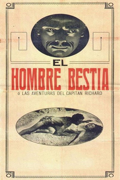Póster de El hombre bestia