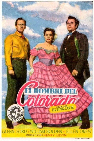 Póster de El hombre de Colorado