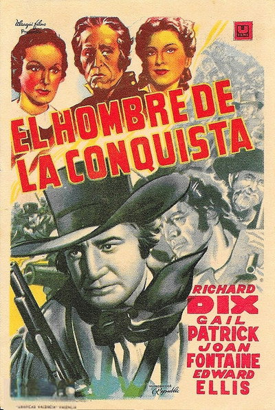 Póster de El hombre de la conquista