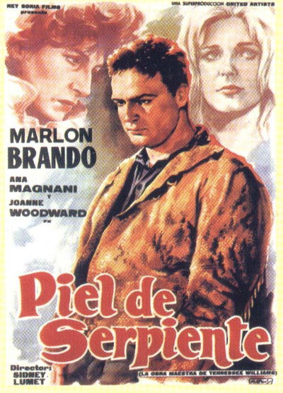 Póster de El hombre de la piel de víbora