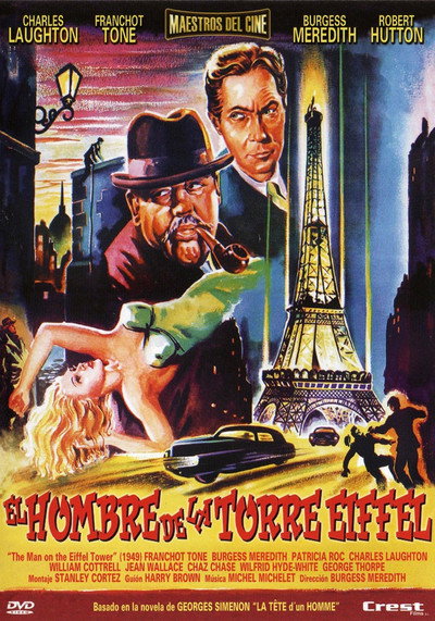 Póster de El hombre de la torre Eiffel