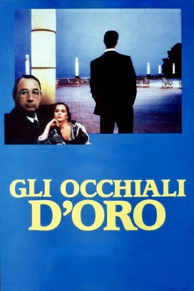 Póster de El hombre de las gafas de oro