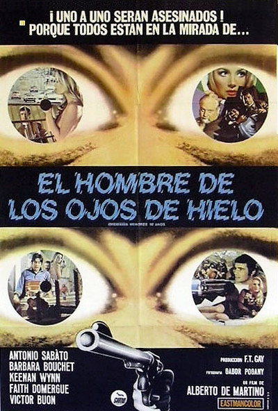 Póster de El hombre de los ojos de hielo