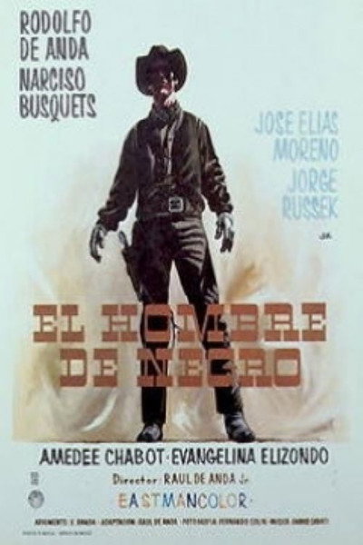 Póster de El hombre de negro