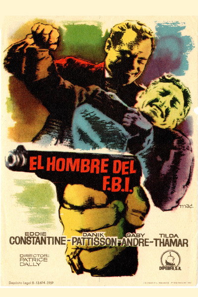 Póster de El hombre del FBI