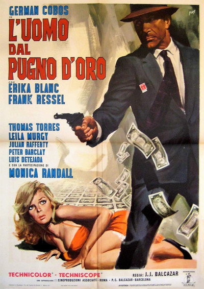 Póster de El hombre del puño de oro