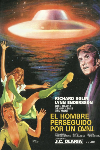 Póster de El hombre perseguido por un O.V.N.I.