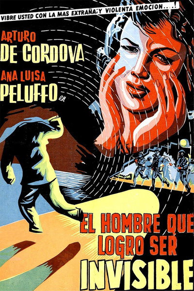 Póster de El hombre que logró ser invisible