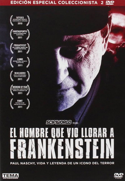 Póster de El hombre que vio llorar a Frankenstein