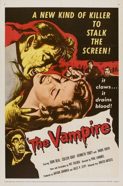 Póster de El hombre vampiro