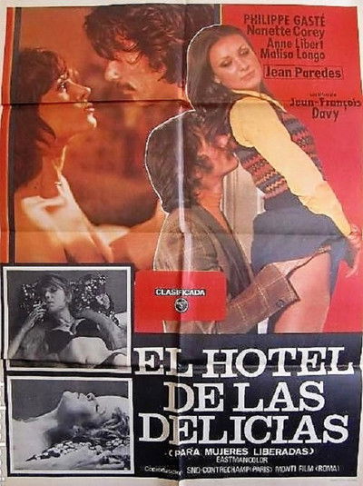 Póster de El hotel de las delicias