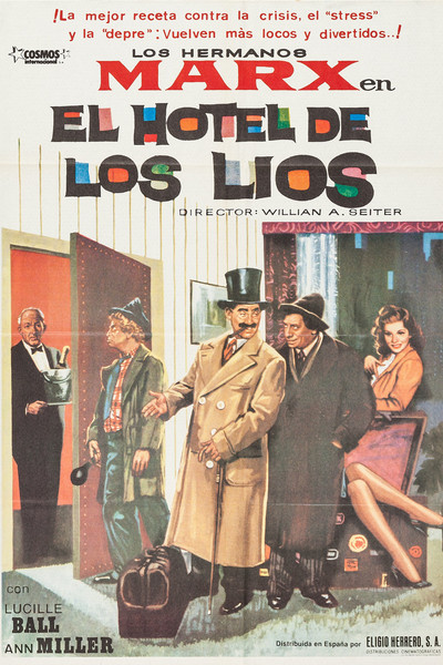 Póster de El hotel de los líos