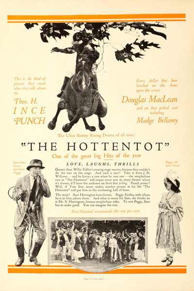 Póster de El hotentote