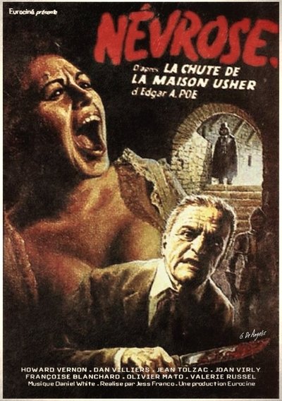 Póster de El hundimiento de la casa Usher