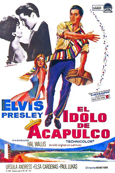 Póster de El ídolo de Acapulco