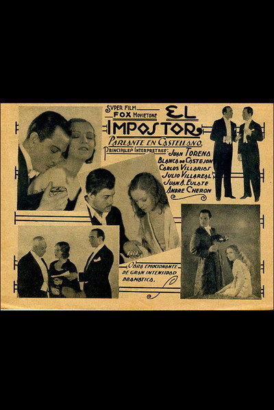 Póster de El impostor