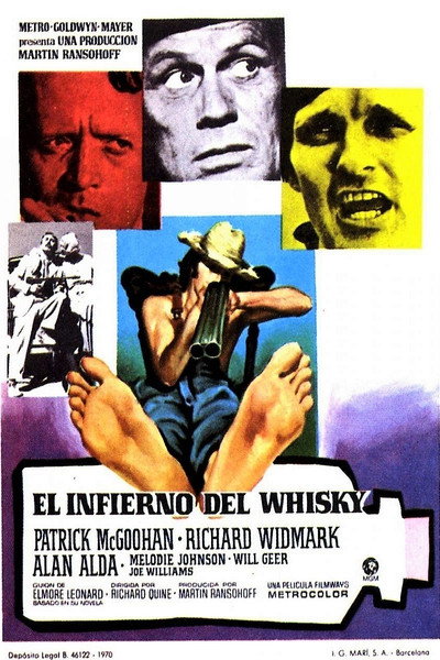 Póster de El infierno del whisky