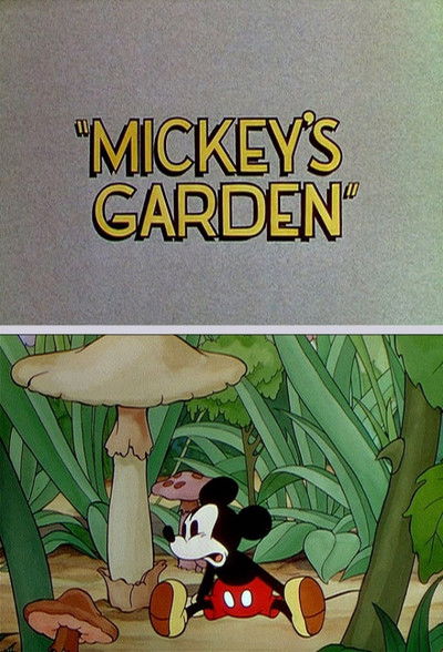 Póster de El jardín de Mickey