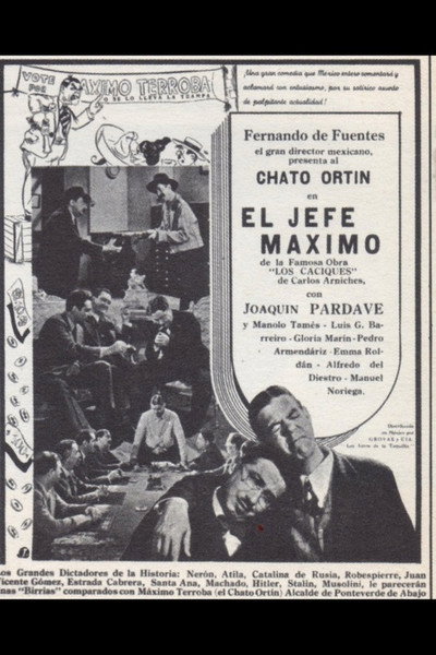 Póster de El jefe máximo
