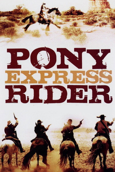 Póster de El jinete del Pony Express