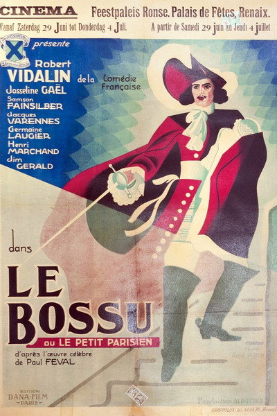 Póster de El Jorobado o El juramento de Lagardere