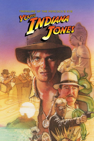 Póster de El joven Indiana Jones y el tesoro del ojo del pavo real