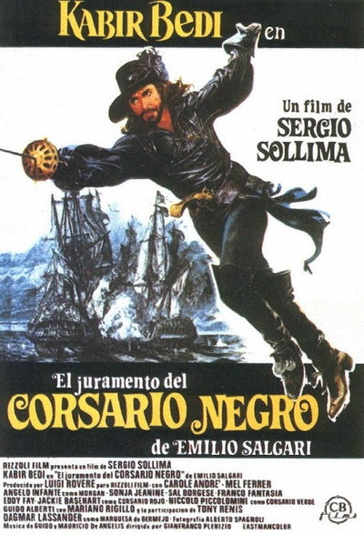 Póster de El juramento del Corsario Negro